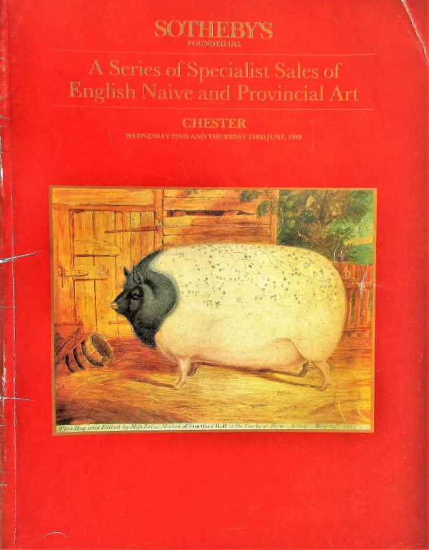 Sotheby's ~ Antiques & Collectables ~ Chester ~ 23. 06. 1988