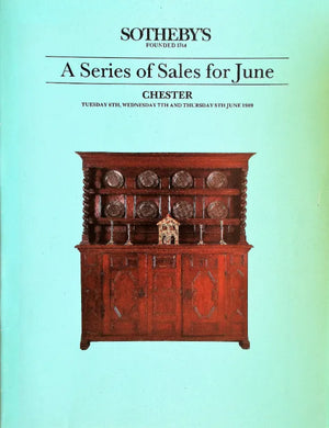 Sotheby's ~ Antiques & Collectables ~ Chester ~ 08. 06. 1989
