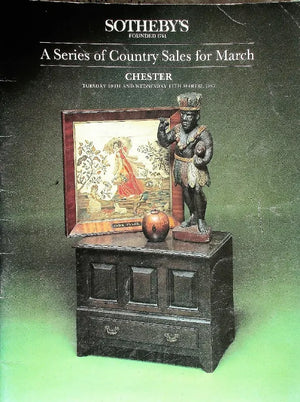 Sotheby's ~ Antiques & Collectables ~ Chester ~ 11. 03. 1987
