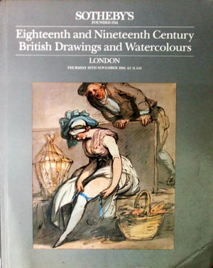 Sotheby's ~ 18th and 19th Century British Drawings and Watercolours ~ London ~ 20. 11. 1986