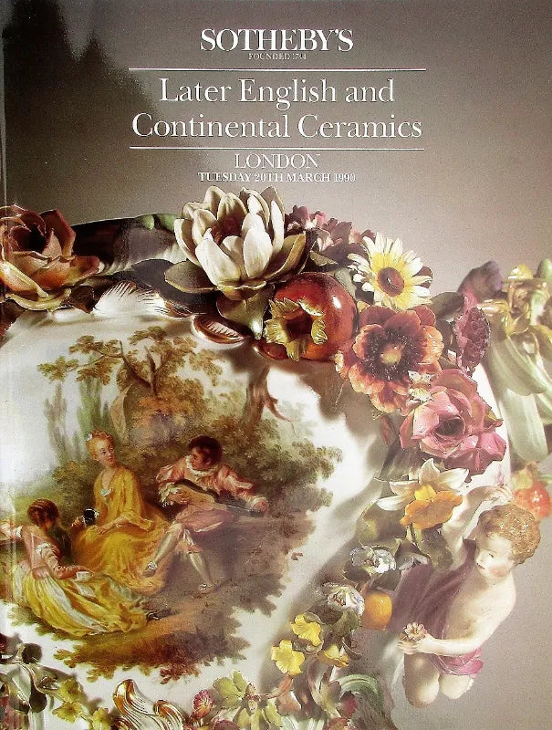 Sotheby's ~ European Ceramics ~ London ~ 20. 03. 1990