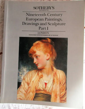 Sotheby's ~ 19th Century European Paintings, Drawings and Sculpture ~ London ~ 25. 11. 1987