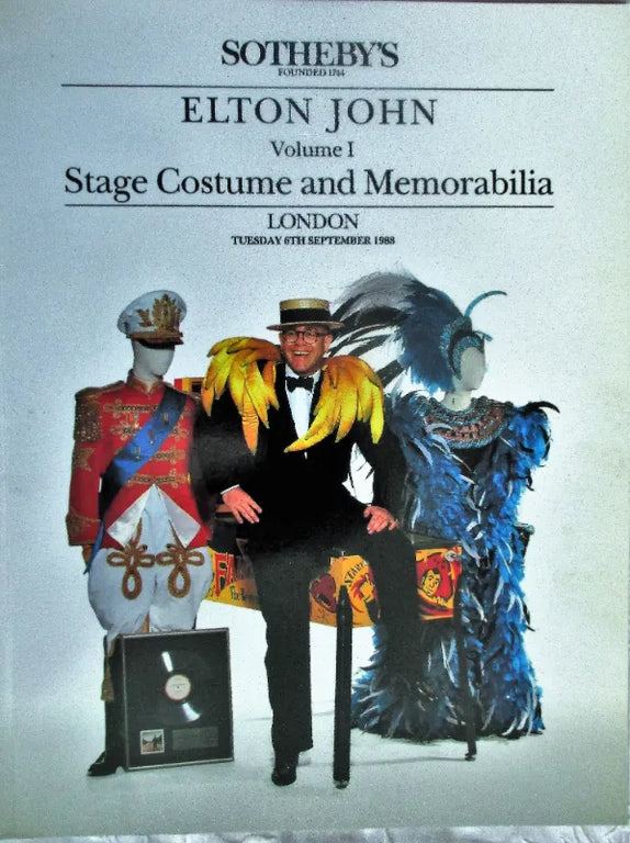 Sotheby's ~ Elton John ~ London ~ 06. - 09. 09. 1988