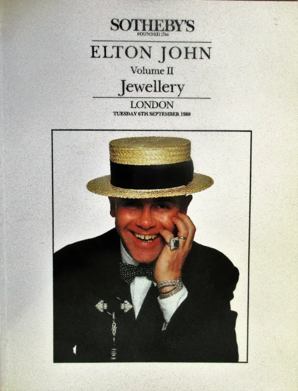 Sotheby's ~ Elton John ~ London ~ 06. - 09. 09. 1988