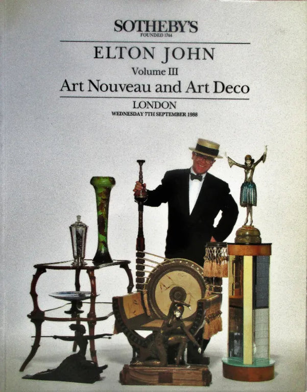 Sotheby's ~ Elton John ~ London ~ 06. - 09. 09. 1988
