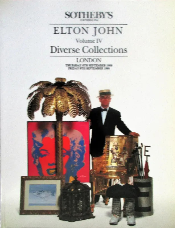 Sotheby's ~ Elton John ~ London ~ 06. - 09. 09. 1988