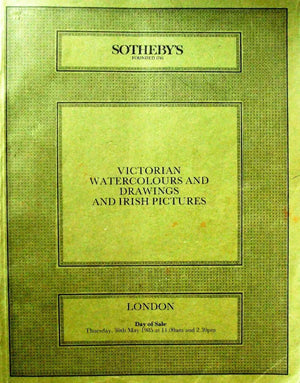 Sotheby's ~ Victorian Watercolours & Drawings & Irish Pictures ~ London ~ 30. 05. 1985