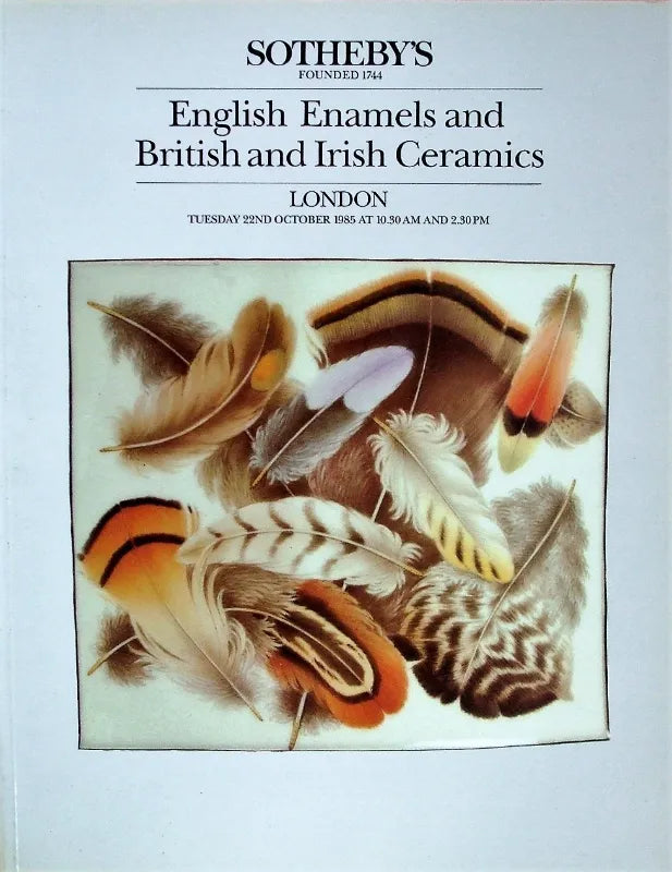 Sotheby's ~ Enamels & Ceramics ~ London ~ 22. 10. 1985