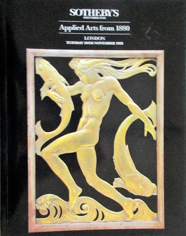Sotheby's ~ Applied Arts from 1880 ~ London ~ 30. 11. 1993