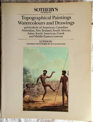 Sotheby's ~ Topographical Paintings, Watercolours and Drawings ~ London ~ 04. 11. 1987