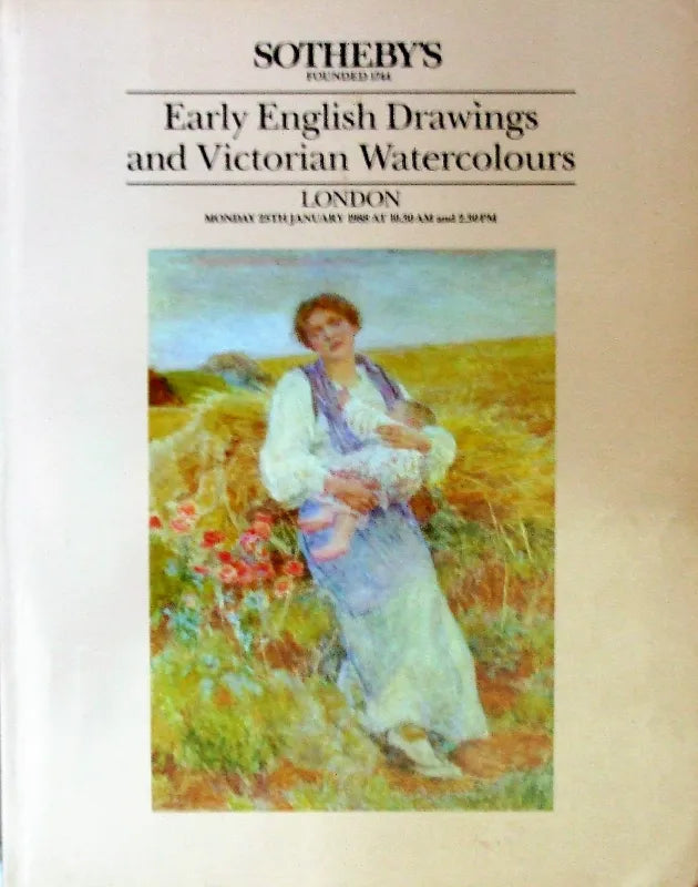 Sotheby's ~ Drawings & Watercolours ~ London ~ 25. 01. 1988