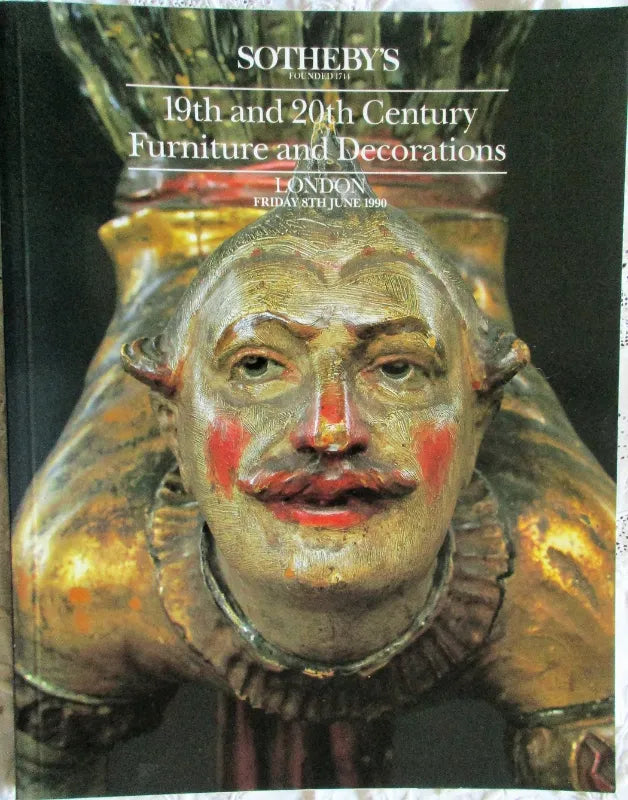 Sotheby's ~ 18th & 19th Century Furniture ~ London ~ 08. 06. 1990
