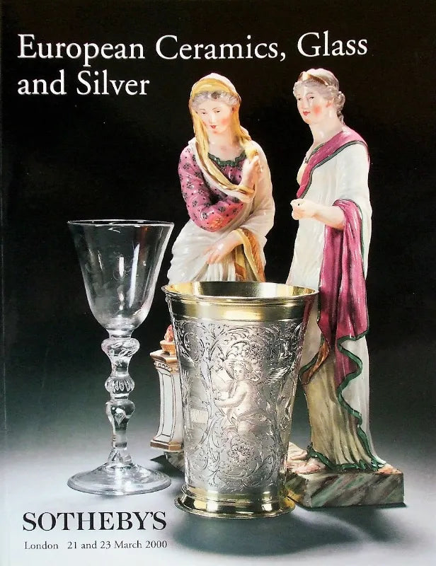 Sotheby's ~ Ceramics, Glass, Silver ~ London ~ 21. & 23. 03. 2000