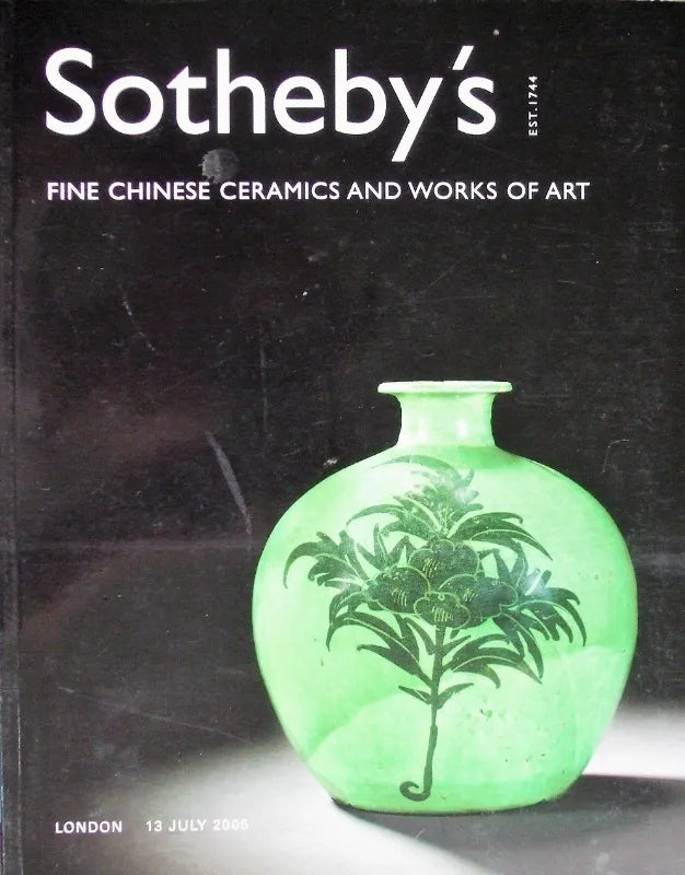 Sotheby's ~ Chinese Ceramics & W. O. A. ~ London ~ 13. 07. 2005