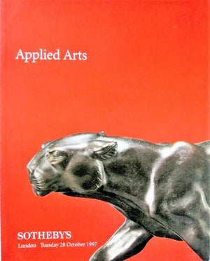 Sotheby's ~ Applied Arts ~ London ~ 28. 10. 1997