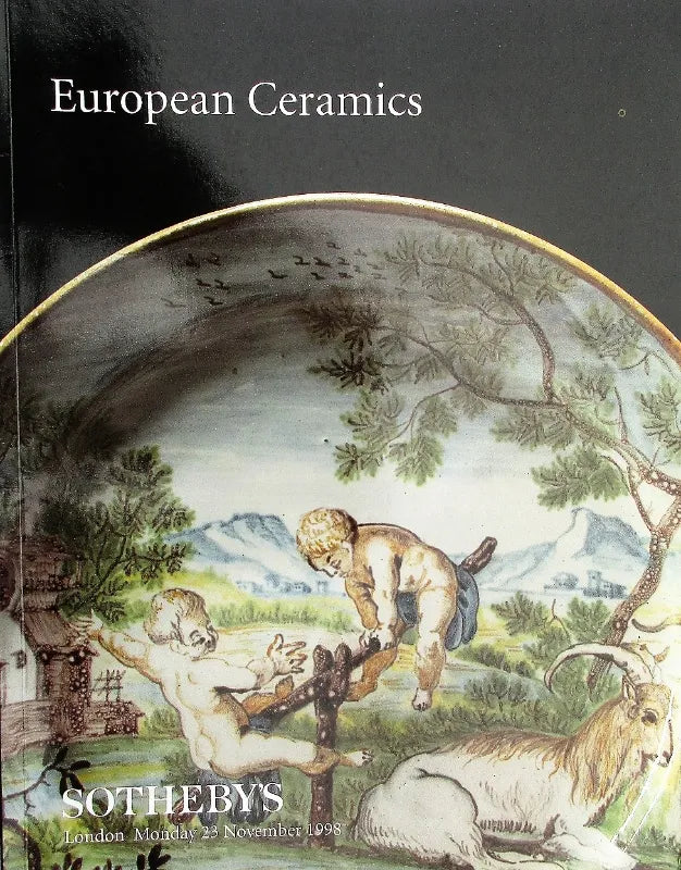 Sotheby's ~ European Ceramics ~ London ~ 23. 11. 1998