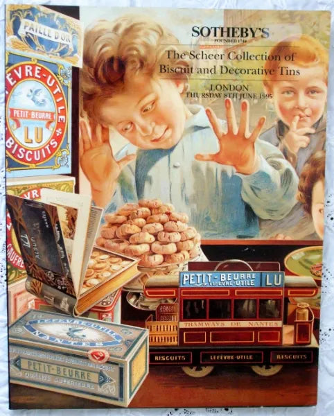 S LN5344 BISCUIT The Scheer Collection of Biscuit and Decorative Tins L 08. 06. 1995