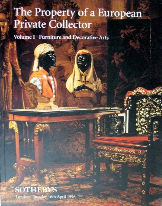 Sotheby's ~ Furniture & Decorative Arts ~ London ~ 16. 04. 1996