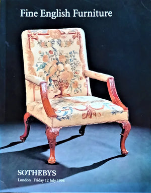 Sotheby's ~ English Furniture ~ London ~ 12. 07. 1996