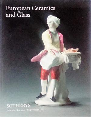 Sotheby's ~ European Ceramics & Glass ~ London ~ 19. 11. 1996
