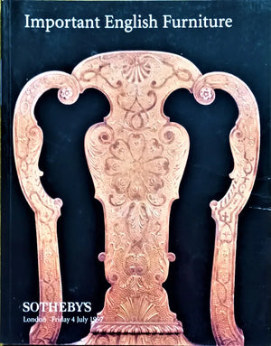 Sotheby's ~ English Furniture ~ London ~ 04. 07. 1997