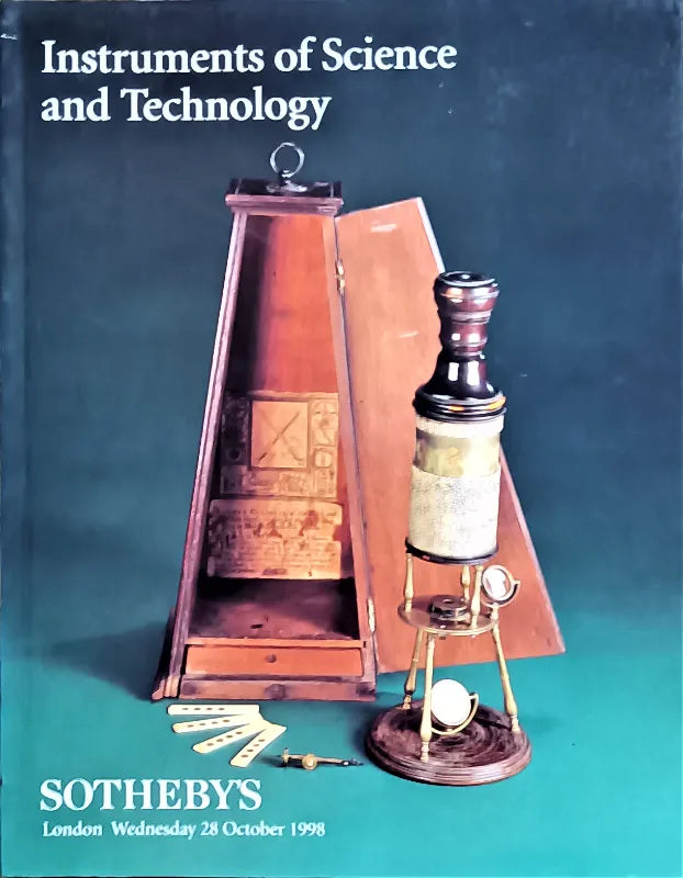 Sotheby's ~ Scientific Instruments ~ London ~ 28. 10. 1998