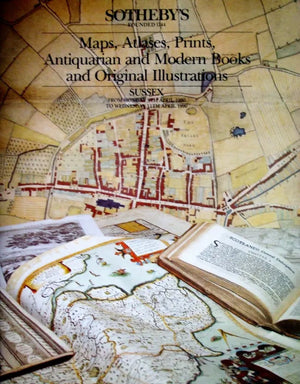 Sotheby's ~ Maps, Prints, Books ~ Sussex ~ 09. - 11. 04. 1990