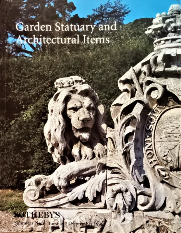 Sotheby's ~ Garden Statuary ~ Sussex ~ 24. 09. 1996