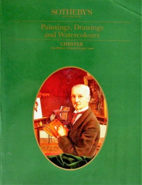 S Paintings Drawings Watercolours C 12. 01. 1989
