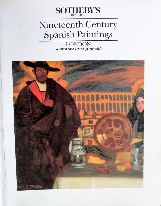 Sotheby's ~ 19th Century Spanish Paintings ~ London ~ 21. 06. 1989