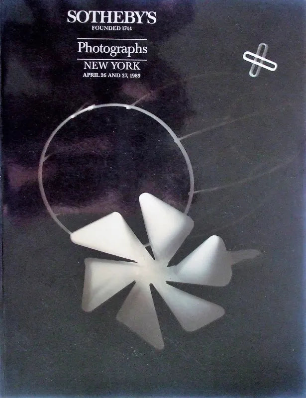 Sotheby's ~ Photographs ~ New York ~ 26. - 27. 04. 1989