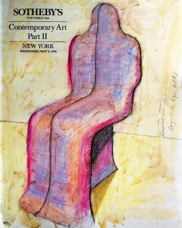 Sotheby's ~ Contemporary Art Part II ~ New York ~ 09. 05. 1990