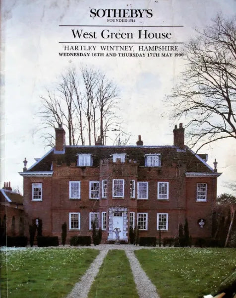 S WEST GREEN HOUSE Hampshire WGH 16. 17. 05. 1990