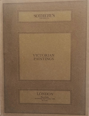 Sotheby's ~ Victorian Paintings ~ London ~ 03. 10. 1984