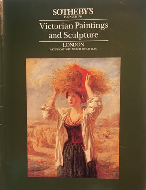 Sotheby's ~ Victorian Paintings and Sculpture ~ London ~ 18. 03. 1987