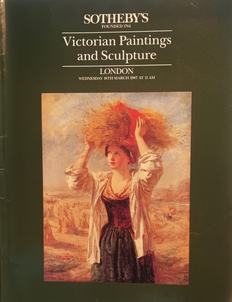 Sotheby's ~ Victorian Paintings and Sculpture ~ London ~ 18. 03. 1987