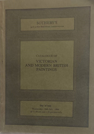 Sotheby's ~ Victorian and Modern British Paintings ~ London ~ 18. 07. 1984
