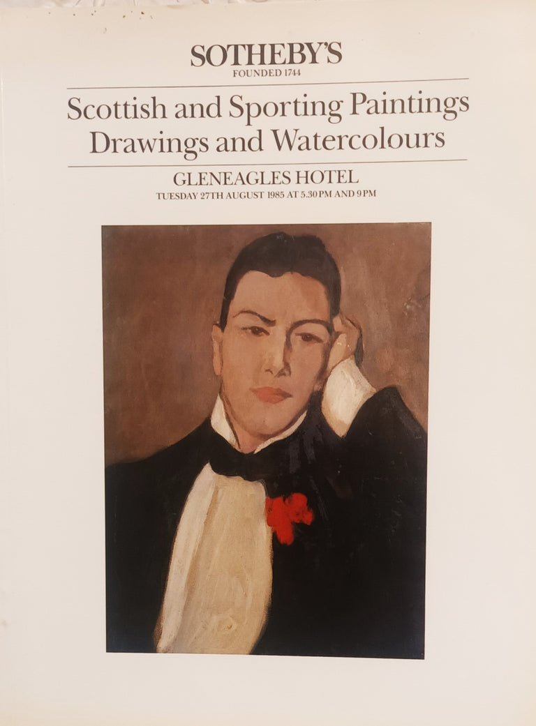 Sotheby's ~ Scottish and Sporting Pictures ~ Gleneagles Hotel ~ 27. 08. 1985