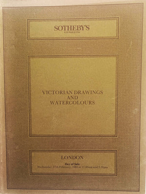 Sotheby's ~ Victorian Drawings and Watercolours ~ London ~ 27. 02. 1985