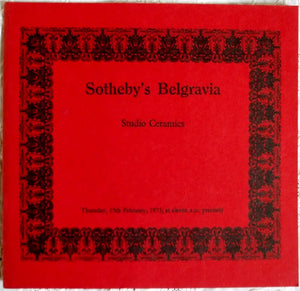 SB Studio Ceramics L 15 02 1973