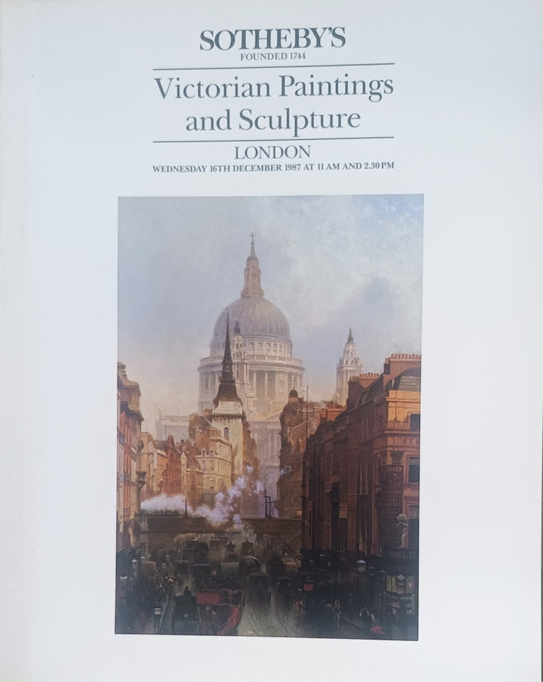 Sotheby's ~ Victorian Paintings and Sculpture ~ London ~ 16. 12. 1987