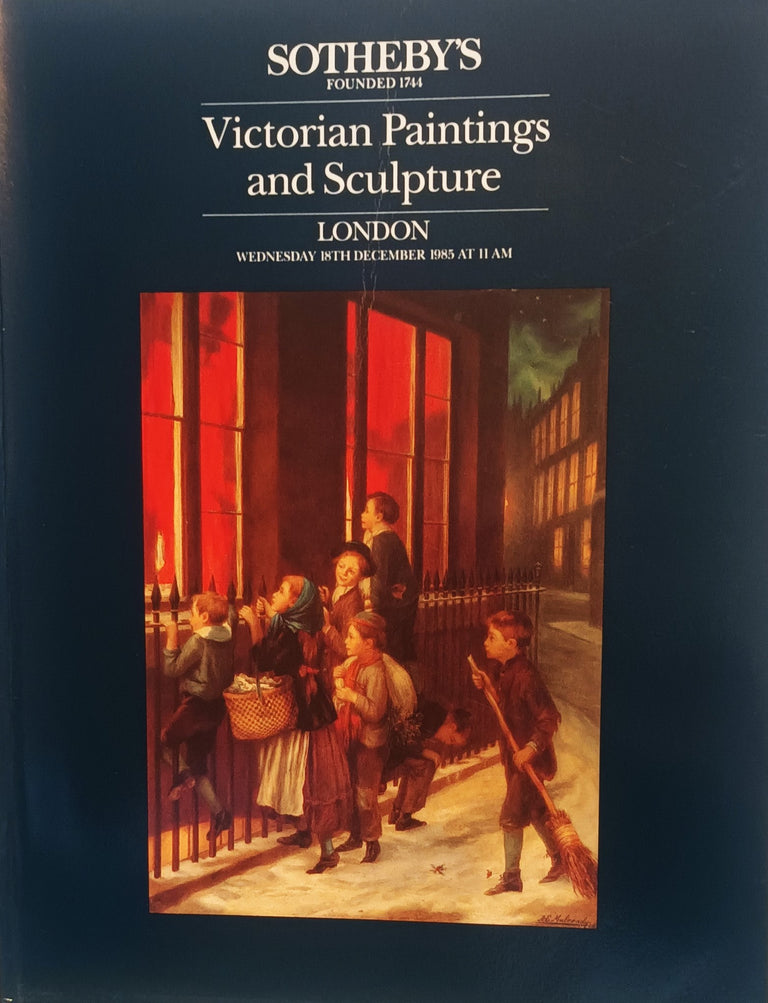 Sotheby's ~ Victorian Paintings and Sculpture ~ London ~ 18. 12. 1985