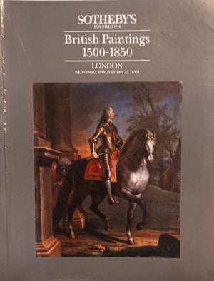 Sotheby's ~ British Paintings 1500 - 1850 ~ London ~ 15. 07. 1987