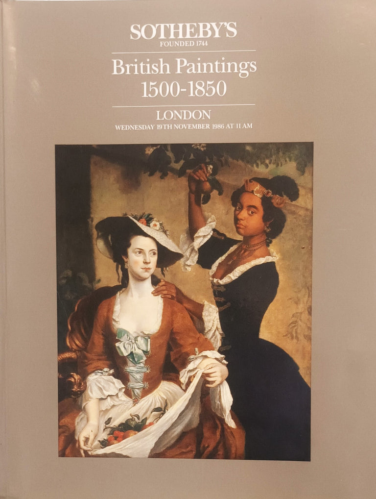 Sotheby's ~ British Paintings 1500 - 1850 ~ London ~ 19. 11. 1986