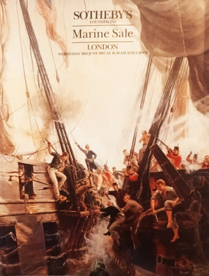 Sotheby's ~ Marine Sale ~ London ~ 03. 06. 1987