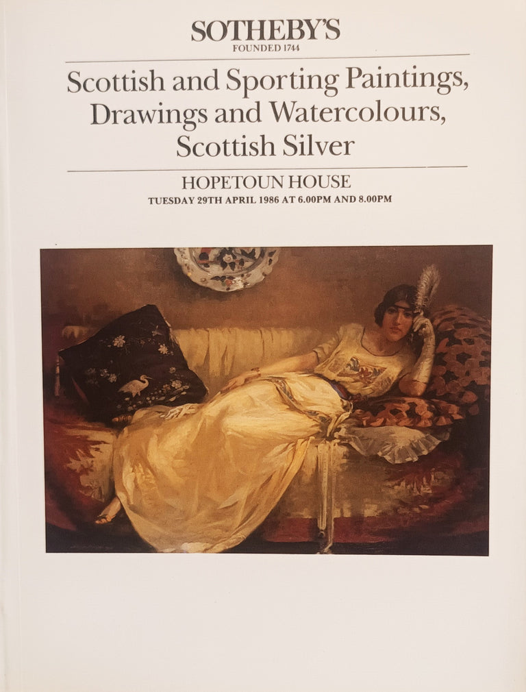 Sottish and Sporting Pictures and Scottish Silver ~ Hopetoun House ~ 29. 04. 1986