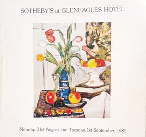 Sotheby's at Gleneagles Hotel ~ 31. 08. - 01. 09. 1981