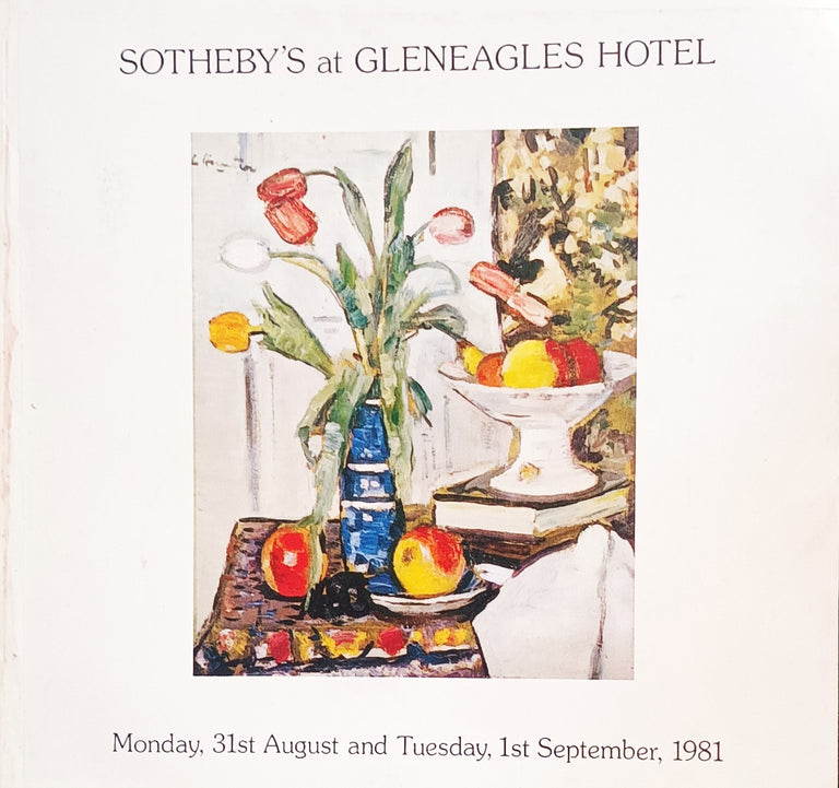 Sotheby's at Gleneagles Hotel ~ 31. 08. - 01. 09. 1981