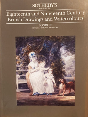 Sotheby's ~ 18th and 19th Century British Drawings and Watercolours ~ London ~ 16. 07. 1987