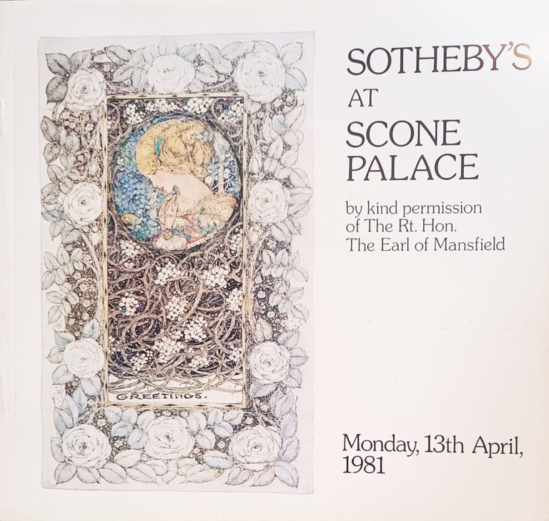 Sotheby's at Scone Palace ~ 13. 04. 1981